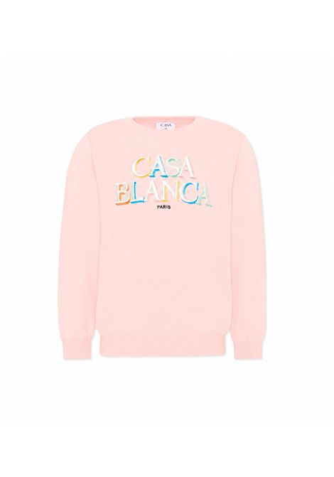 Pull con logo ricamato CASABLANCA KIDS | K-PF26-KW-151501